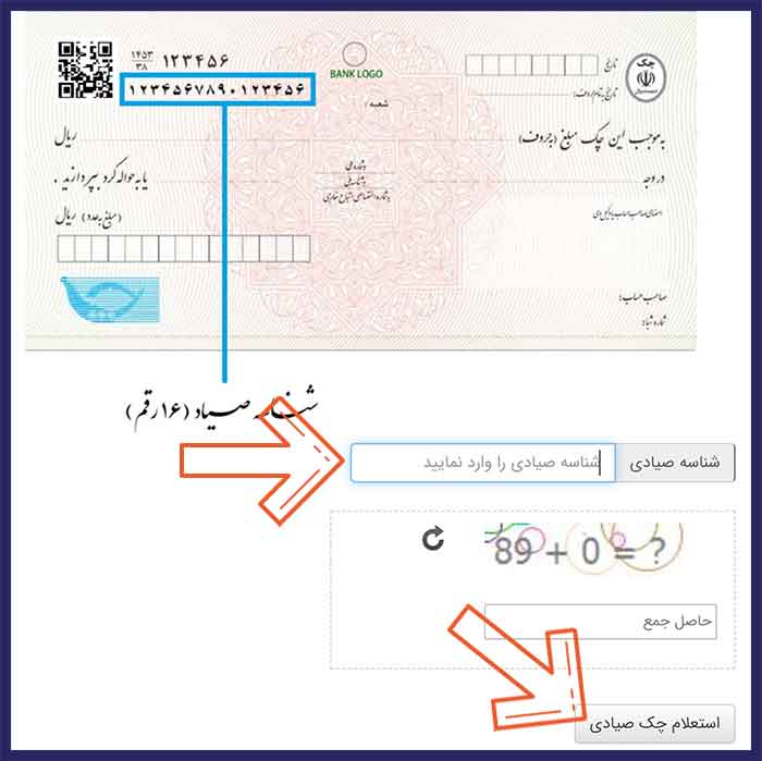 سامانه استعلام وضعیت اعتباری چک صیادی